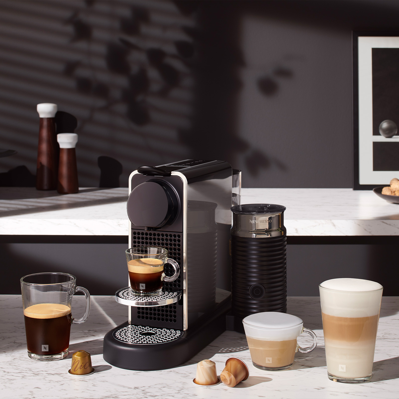 CitiZ Platinum Stainless Steel Coffee Machine | Nespresso? Country