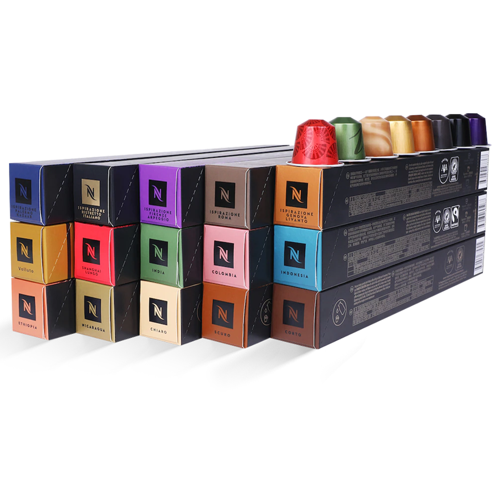 Nespresso welcome pack hot sale