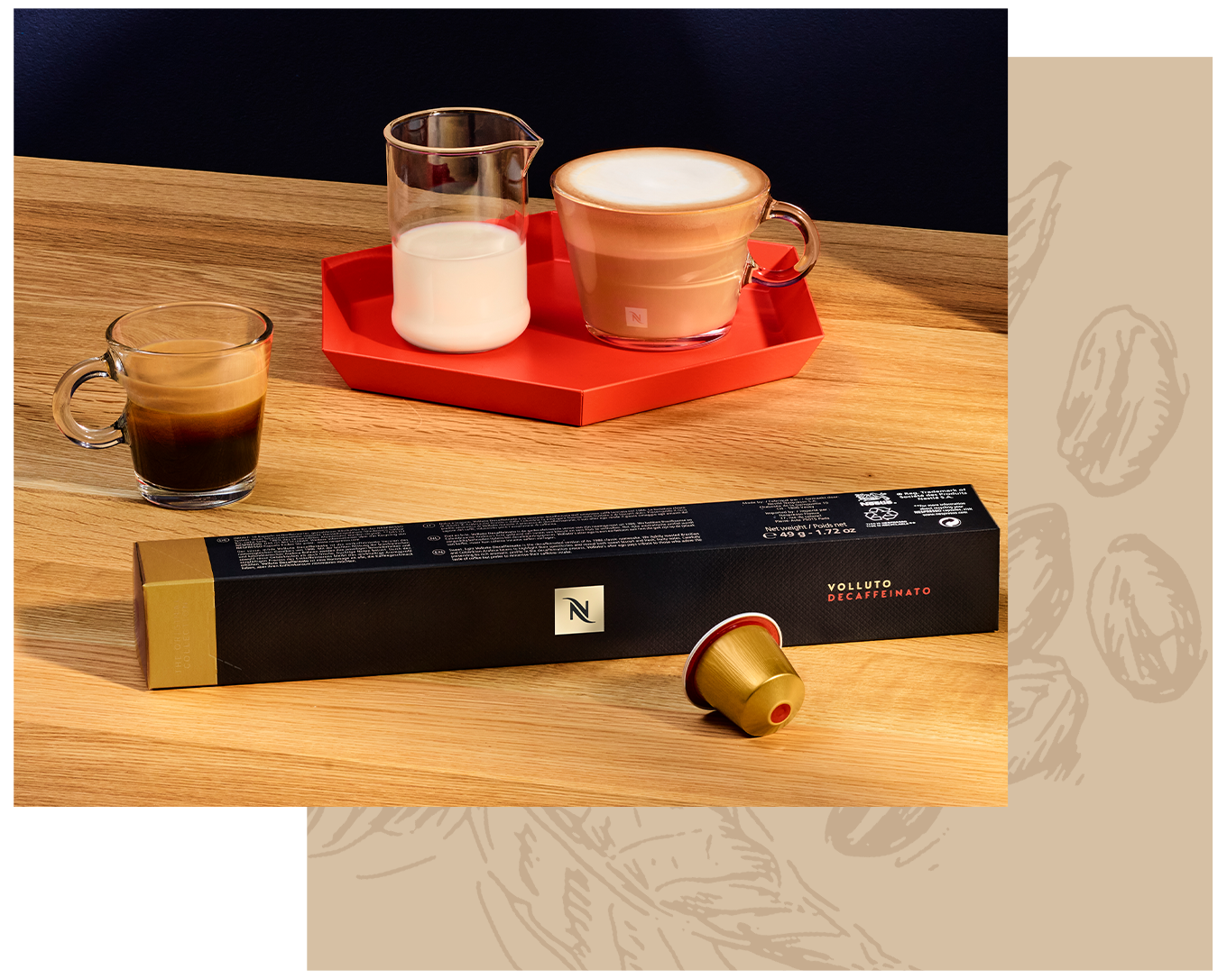 Volluto Decaffeinato│Coffee│Nespresso CN